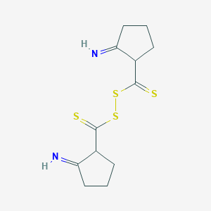 (2-Iminocyclopentanecarbothioyl)sulfanyl 2-iminocyclopentane-1-carbodithioate