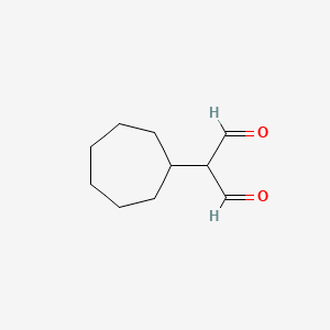 Cycloheptylpropanedial