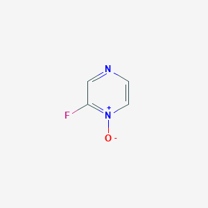 2-Fluoro-1-oxo-1lambda~5~-pyrazine