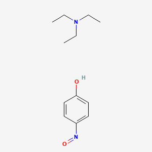 N,N-diethylethanamine;4-nitrosophenol