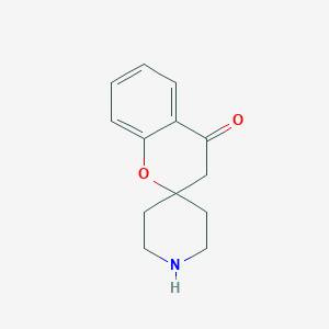 molecular formula C13H15NO2 B154284 螺[色满-2,4'-哌啶]-4(3H)-酮 CAS No. 136081-84-0