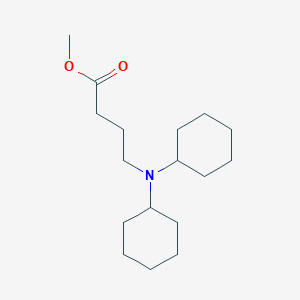 Methyl 4-(dicyclohexylamino)butanoate