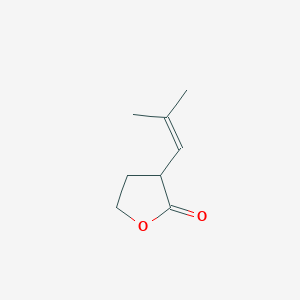 3-(2-Methylprop-1-en-1-yl)oxolan-2-one