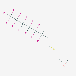 2-{[(3,3,4,4,5,5,6,6,7,7,8,8,8-Tridecafluorooctyl)sulfanyl]methyl}oxirane