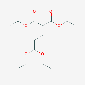 Diethyl 2-(3,3-diethoxypropyl)propanedioate