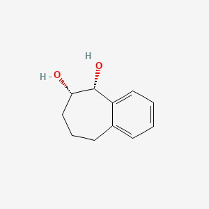 cis-6,7,8,9-Tetrahydro-5H-benzocycloheptene-5,6-diol