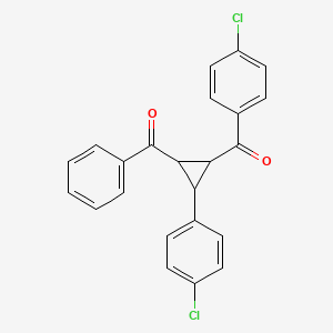 Methanone, [2-benzoyl-3-(4-chlorophenyl)cyclopropyl](4-chlorophenyl)-