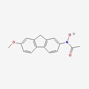 N-hydroxy-N-(7-methoxy-9H-fluoren-2-yl)acetamide