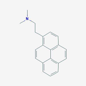 B15429533 N,N-Dimethyl-2-(pyren-1-yl)ethan-1-amine CAS No. 92977-93-0