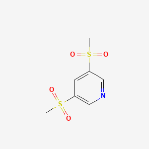 3,5-Di(methanesulfonyl)pyridine