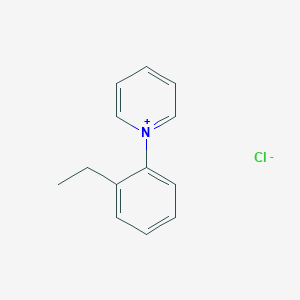 1-(2-Ethylphenyl)pyridin-1-ium chloride