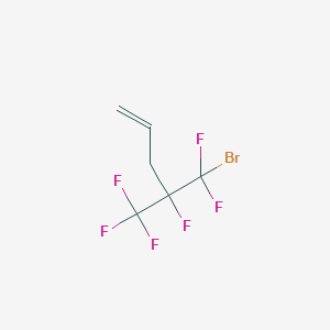 4-[Bromo(difluoro)methyl]-4,5,5,5-tetrafluoropent-1-ene