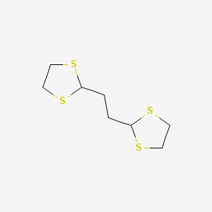 1,3-Dithiolane, 2,2'-(1,2-ethanediyl)bis-