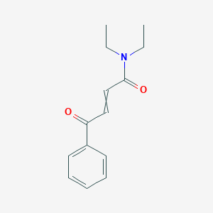 N,N-diethyl-4-oxo-4-phenylbut-2-enamide