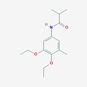 N-(3,4-Diethoxy-5-methylphenyl)-2-methylpropanamide