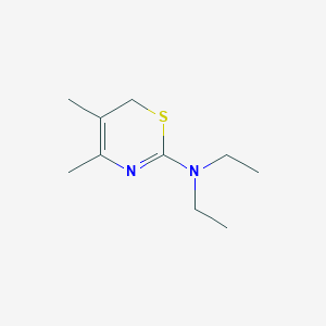 N,N-Diethyl-4,5-dimethyl-6H-1,3-thiazin-2-amine