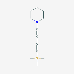 1-[4-(Trimethylsilyl)buta-1,3-diyn-1-yl]piperidine