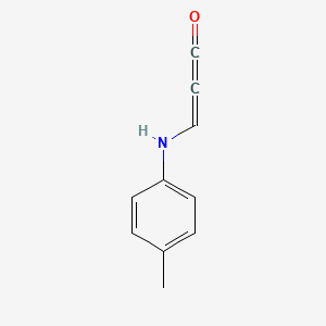 molecular formula C10H9NO B15430262 3-(4-Methylanilino)propadien-1-one CAS No. 90368-04-0