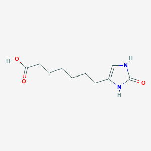 7-(2-Oxo-2,3-dihydro-1H-imidazol-4-yl)heptanoic acid