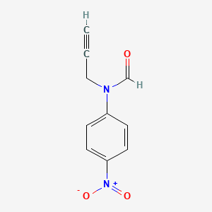 N-(4-Nitrophenyl)-N-prop-2-yn-1-ylformamide