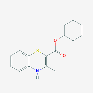 Cyclohexyl 3-methyl-4H-1,4-benzothiazine-2-carboxylate