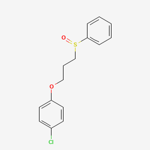 1-[3-(Benzenesulfinyl)propoxy]-4-chlorobenzene