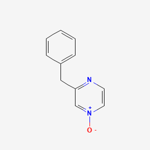 3-Benzyl-1-oxo-1lambda~5~-pyrazine