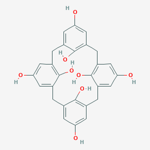 molecular formula C28H24O8 B154309 杯[4]氢醌 CAS No. 125583-08-6