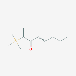 2-(Trimethylsilyl)oct-4-EN-3-one