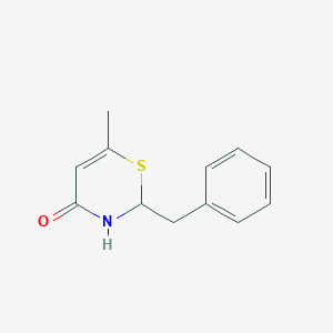 2-Benzyl-6-methyl-2,3-dihydro-4H-1,3-thiazin-4-one