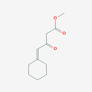 Methyl 4-cyclohexylidene-3-oxobutanoate