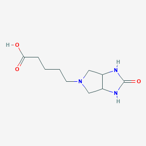 5-(2-Oxohexahydropyrrolo[3,4-d]imidazol-5(1H)-yl)pentanoic acid