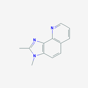 molecular formula C12H11N3 B154314 2,3-Dimethylimidazo[4,5-h]quinoline CAS No. 132476-03-0