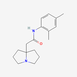 N-(2,4-Dimethylphenyl)-2-(tetrahydro-1H-pyrrolizin-7a(5H)-yl)acetamide