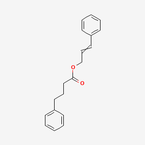 3-phenylprop-2-enyl 4-phenylbutanoate