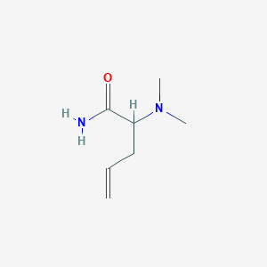 2-(Dimethylamino)pent-4-enamide