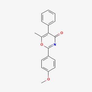 2-(4-Methoxyphenyl)-6-methyl-5-phenyl-4H-1,3-oxazin-4-one