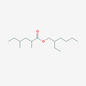 molecular formula C16H32O2 B15431780 2-Ethylhexyl 2,4-dimethylhexanoate CAS No. 89986-45-8