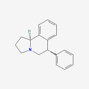 (6S,10bS)-6-Phenyl-1,2,3,5,6,10b-hexahydropyrrolo[2,1-a]isoquinoline