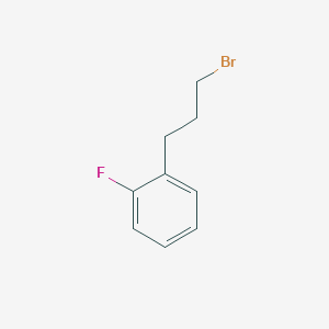 molecular formula C9H10BrF B154319 1-(3-溴丙基)-2-氟苯 CAS No. 129254-75-7