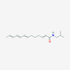 N-(2-Methylpropyl)trideca-2,7,9,11-tetraenamide