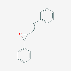 2-Phenyl-3-(2-phenylethenyl)oxirane