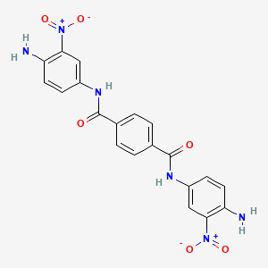 N~1~,N~4~-Bis(4-amino-3-nitrophenyl)benzene-1,4-dicarboxamide