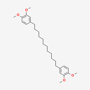 1,1'-(Dodecane-1,12-diyl)bis(3,4-dimethoxybenzene)