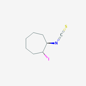 (1R,2R)-1-iodo-2-isothiocyanatocycloheptane