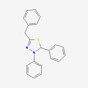 5-Benzyl-2,3-diphenyl-2,3-dihydro-1,3,4-thiadiazole