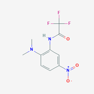 N-[2-(Dimethylamino)-5-nitrophenyl]-2,2,2-trifluoroacetamide