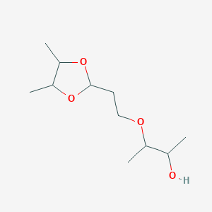 3-[2-(4,5-Dimethyl-1,3-dioxolan-2-yl)ethoxy]butan-2-ol