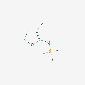 Trimethyl[(3-methyl-4,5-dihydrofuran-2-yl)oxy]silane