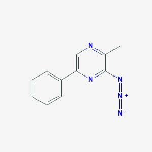 3-Azido-2-methyl-5-phenylpyrazine